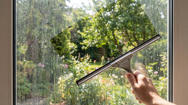 ניקוי חלונות מקצועי בווילה בדרום הארץ